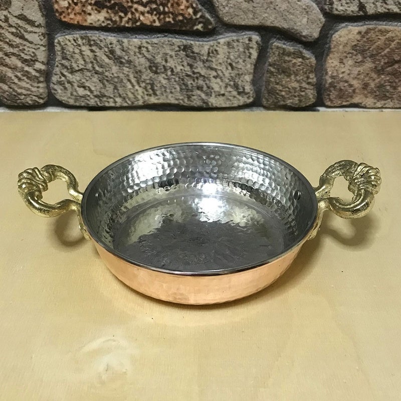 Forged Copper Pan 17 cm
