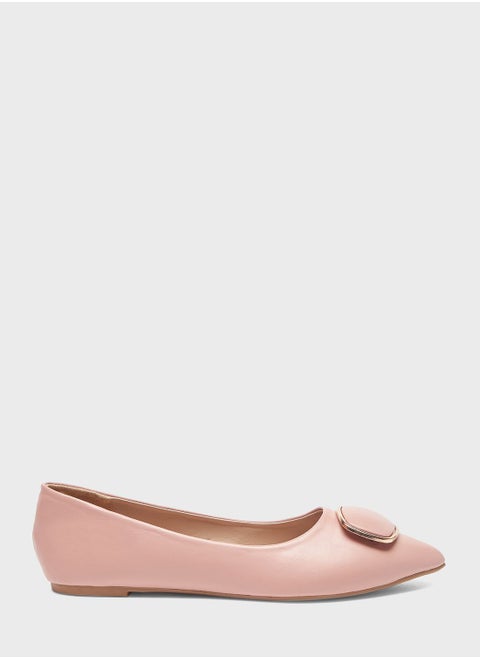 Buckle Ballerinas