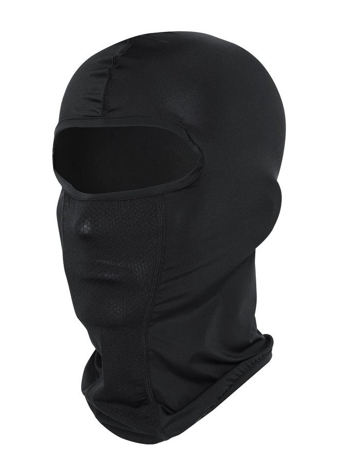 HOPESHINE - Balaclava For Men Women Breathable Mesh Design Upf 50+ Cooling Face Mask Hat (Pack Of 1 Black) - Image 1