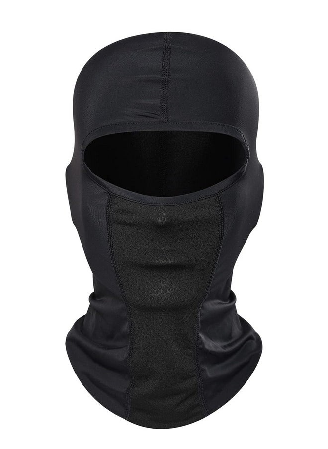 HOPESHINE - Balaclava For Men Women Breathable Mesh Design Upf 50+ Cooling Face Mask Hat (Pack Of 1 Black) - Image 1