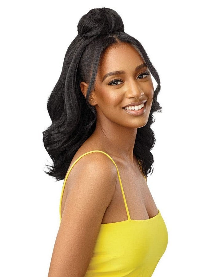 Outre Converti Cap Wig Deluxe Cap Lays Flat Heat Resistant Fiber High Tex Dazzling Glam (Dr2/Gdnhnbl) - Image 5