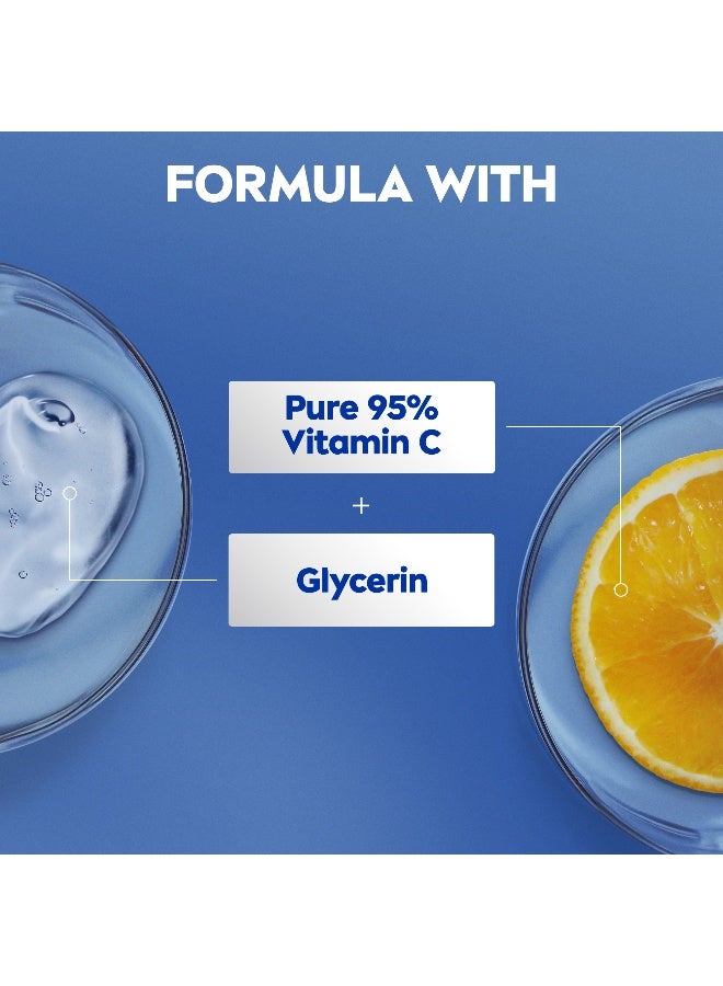 Nivea Body Lotion for Normal to Dry Skin, Natural Glow, with 95% Pure Vitamin C and UV Filter, Moisturizes and Evens Skin Tone - Image 5