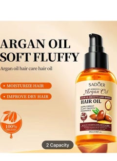 SADOER Argan Hair Care Set Consisting of Shampoo and Conditioner 500 ml Mask 250 ml and Serum 80 ml Sulfate Free.  - Image 4