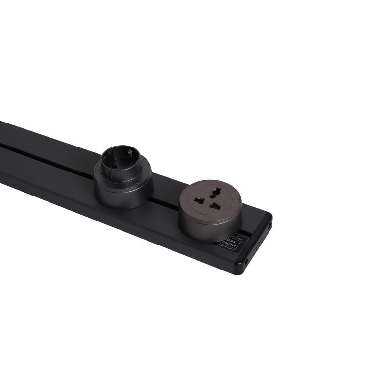 Jana Light Track Rod Socket Dark Grey 150 cm ZOYA-008 (32A) - Image 3