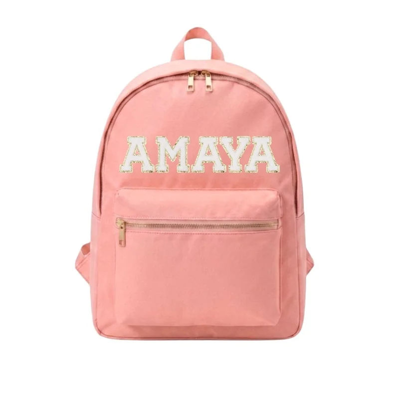 القبيلة السعيدة Peachy Pink School Backpack