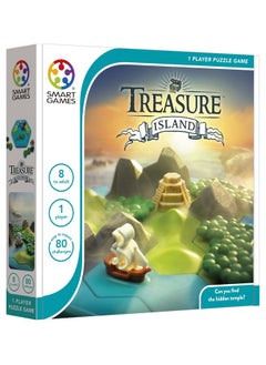 SmartGames SmartGames Treasure Island Deduction Games Featuring 80 Challenges for Ages 8 - Adult  - Image 2