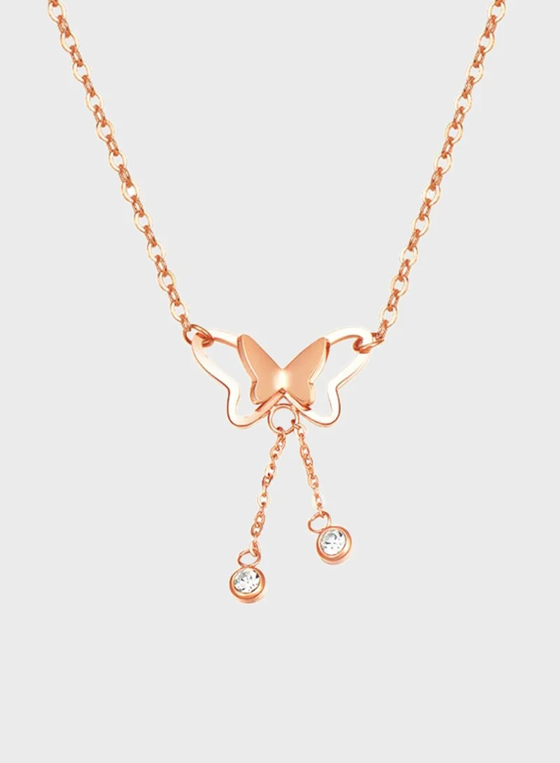 celovis Chimaera Birdwing Butterfly Necklace