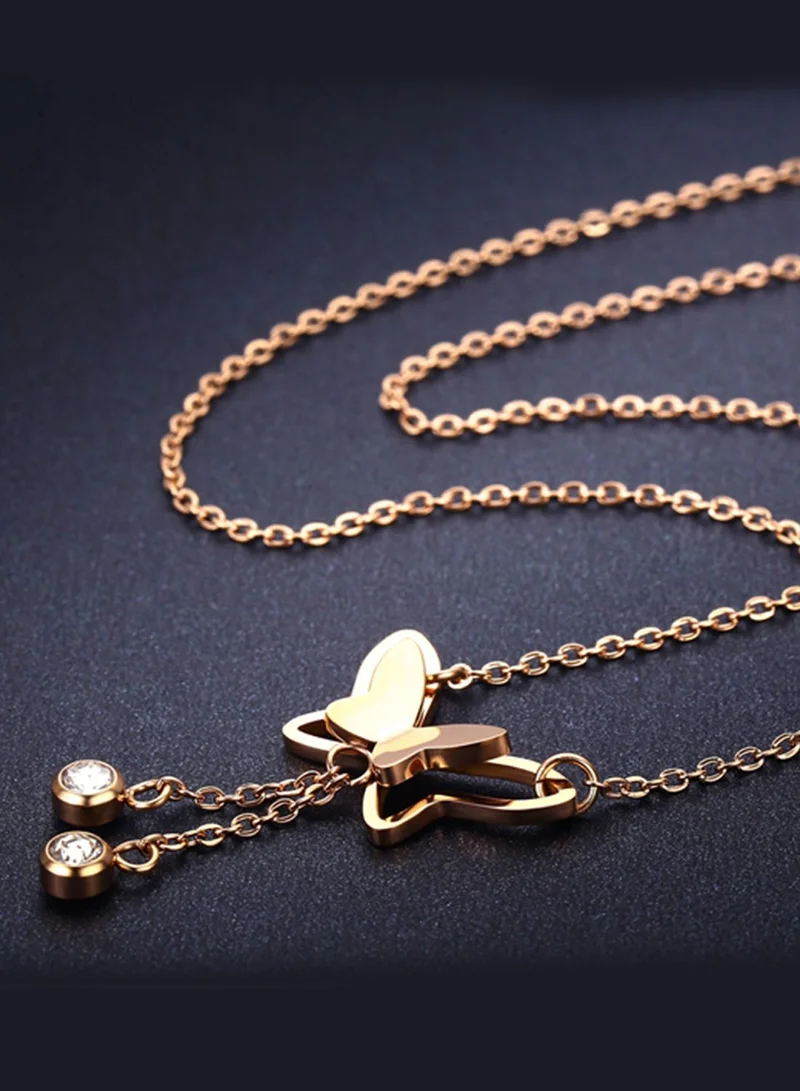 celovis Chimaera Birdwing Butterfly Necklace