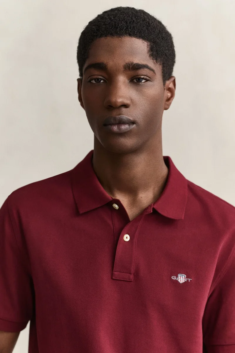 Gant  Regular Shield Short sleeve Pique Polo for Men | Best Price UAE