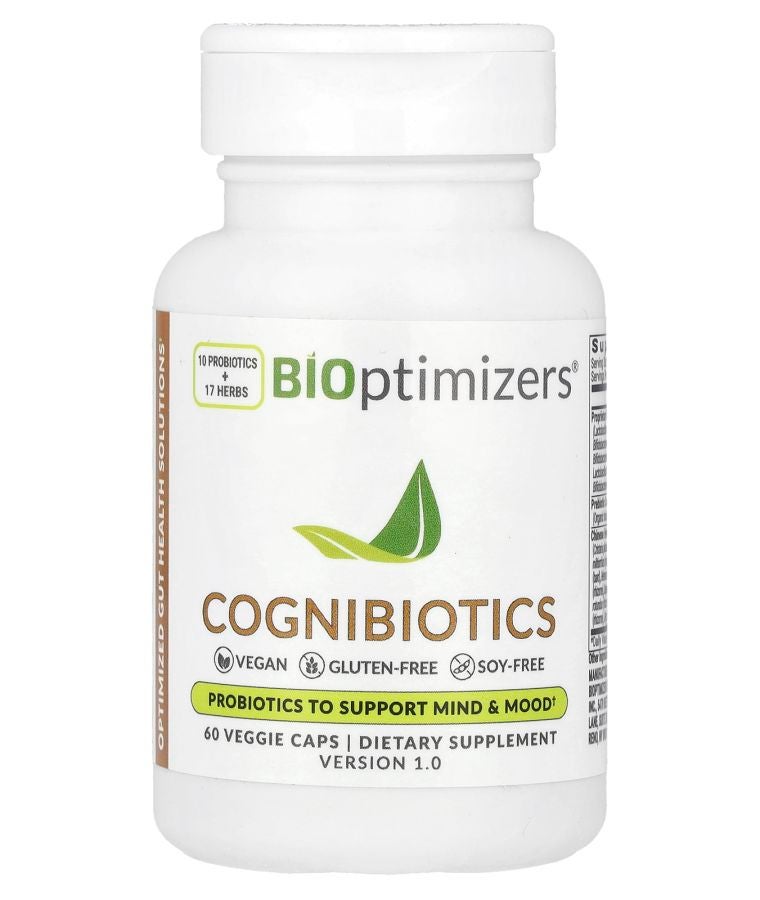 BiOptimizers Cognibiotics 60 Veggie Caps
