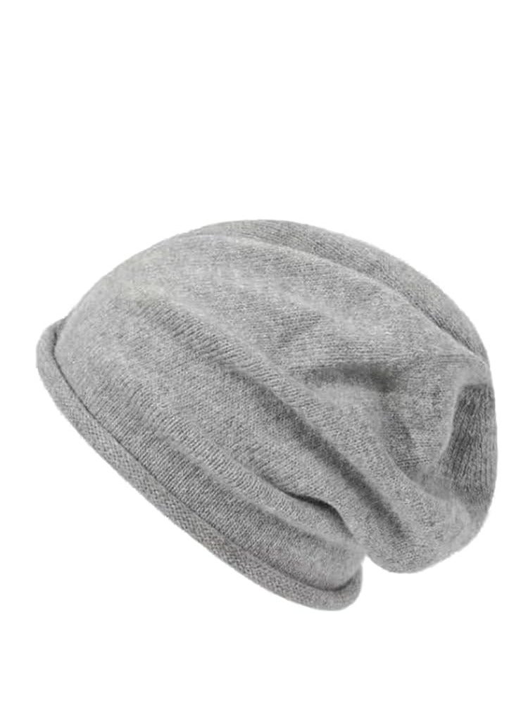 KASTWAVE Slouchy Beanie Hats for Women, Wool Skull Beanie Winter Knit Hat Wool Beanie Soft Warm Stretchy - Image 1