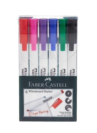 6-Piece Whiteboard Marker Set Multicolour - pzsku/ZDBBD7D37B81BF62C04D9Z/45/_/1692191856/94d694a0-6688-4db8-b47f-d0ea7f84dcbd