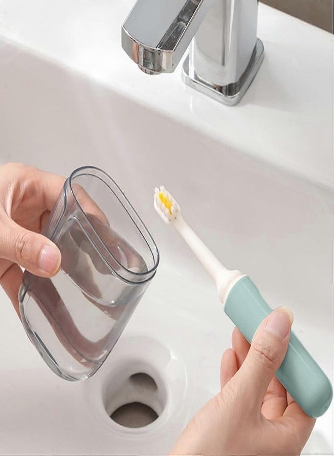 Prostuff.in Toothbrush Holder - Portable Travel Toiletry Set, Foldable Toothbrush and Cup Combo with Toothpaste Holder for Travel and Home Use -1 Pcs (Multicolour) - Image 3