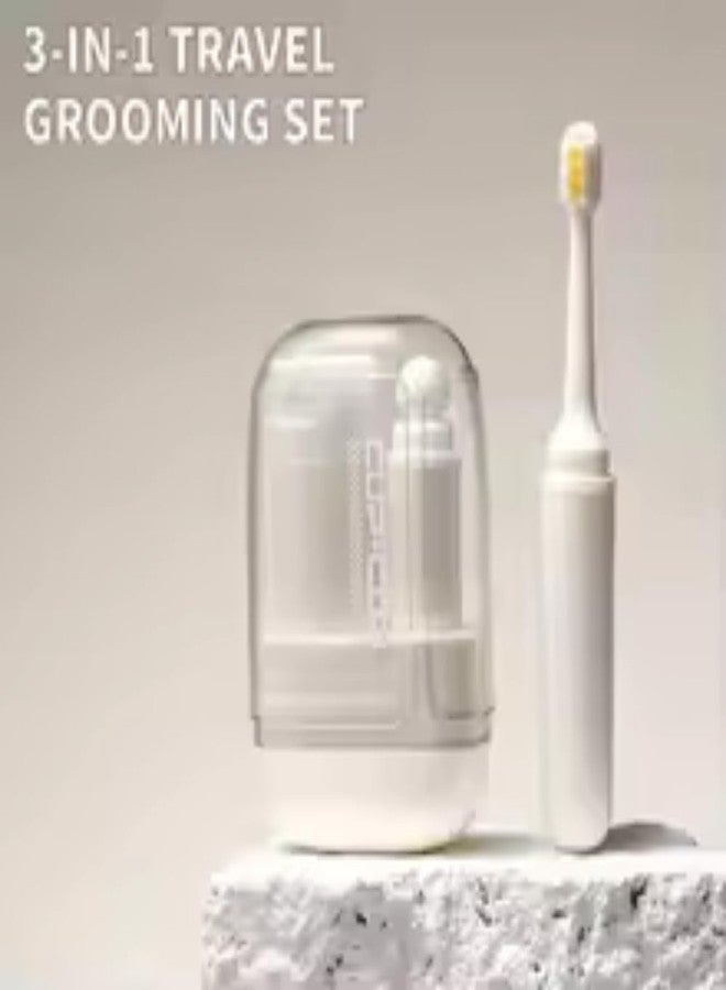 Prostuff.in Toothbrush Holder - Portable Travel Toiletry Set, Foldable Toothbrush and Cup Combo with Toothpaste Holder for Travel and Home Use -1 Pcs (Multicolour) - Image 5