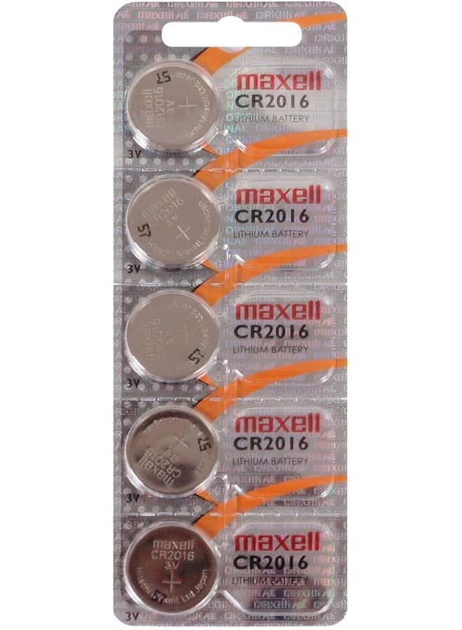 Maxell Cr2016  Cell Button Lithium Cr-2016 - Image 1