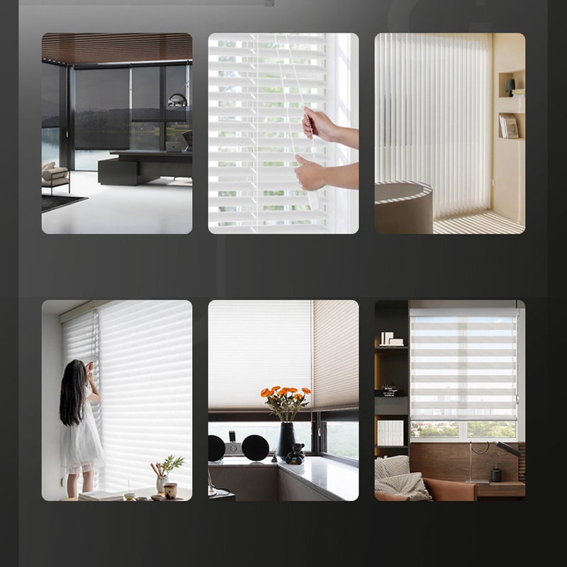USB Power Supplys Pulling Rope Curtain Motor Intelligent Home Office Hotel Pull Bead Curtain Motor Multifunctional Curtain Motor with Remote Controller Adapter - Image 5