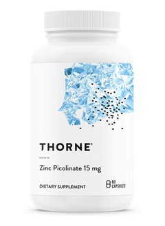 Thorne Zinc Picolinate 15 mg - 60 Capsules Dietary Supplement  - Image 1