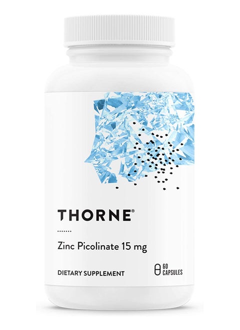 Zinc Picolinate 15 mg - 60 Capsules Dietary Supplement 60 Capsules