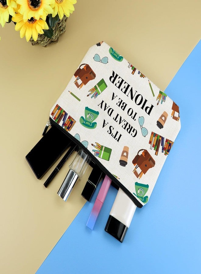 Mikela Pioneer Gifts Makeup Bag JW Gift Birthday Christmas Graduation Gifts for Pioneer Sister Daughter Niece Cosmetic Bag Zipper Toiletry Pouch - Image 4