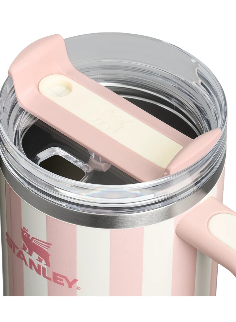 Stanley The Quencher H2.0 Flowstate™ Tumbler | 40 OZ Peach Whip Cabana Gloss  - Image 3