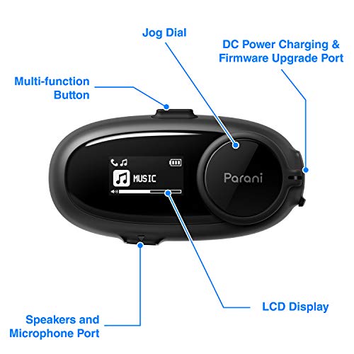 Sena - Parani M10 Motorcycle Bluetooth Headset Communication Device - Image 2