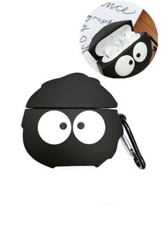 Generic Coal Ball Shape Bluetooth Headphone Protective Cover For Apple AirPods 3 Pro Black  - Image 1