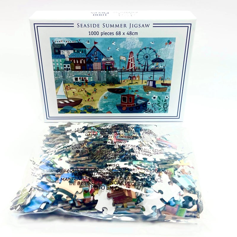 Bluejw High Quality  100 500 1000 2000 Pieces Jigsaw Puzzle  Price Cardboard Large Jigsaw Puzzle for Adults - Image 2