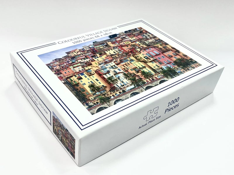 Bluejw High Quality  100 500 1000 2000 Pieces Jigsaw Puzzle  Price Cardboard Large Jigsaw Puzzle for Adults - Image 1