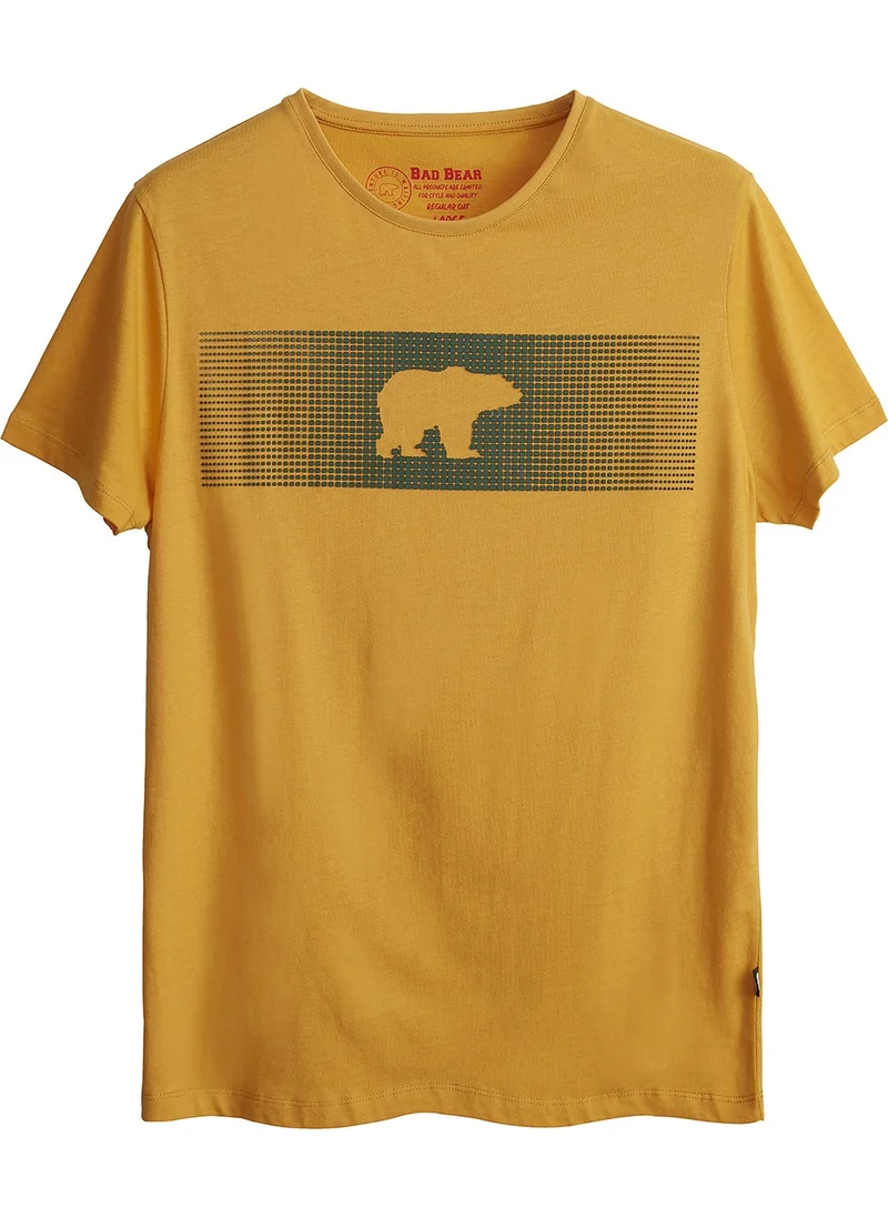 باد بير Men'S MUSTARD T-Shirt