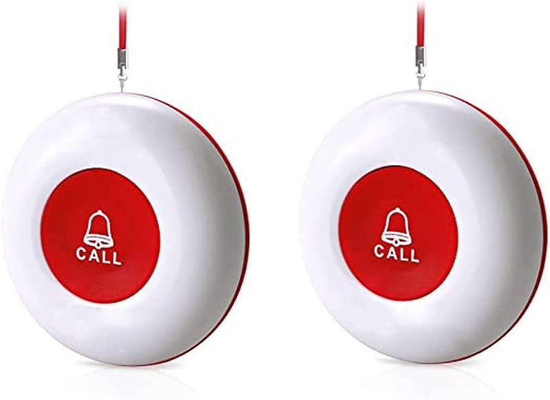 ChunHee Wireless Emergency Call Buttons for Nursing Staff - Waterproof - 500 Feet Range Cannot Be Purchased Alone; Must be used in conjunction with a - Image 1
