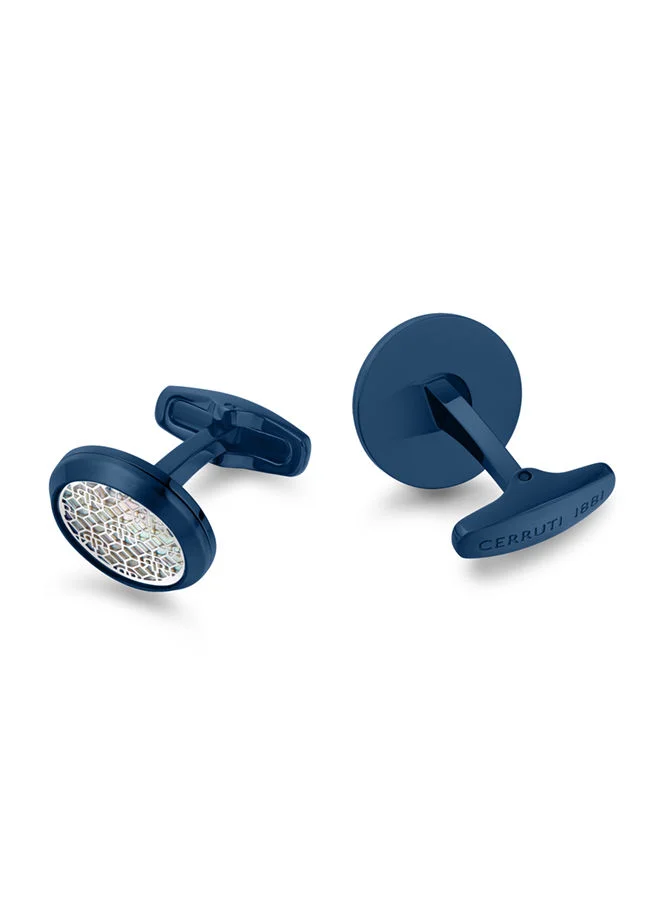 CERRUTI 1881 Cufflinks for Men in Blue