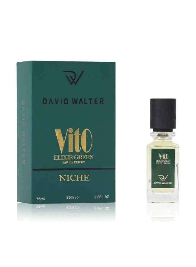 David Walter Phyto Elixir Green Eau de Parfum 75ml - Image 1