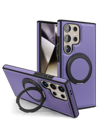 Purple-Leather