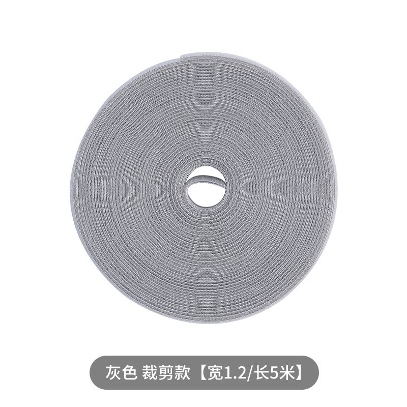 Data Cable Storage Artifact Velcro Tie Cable Organizer Computer Cable Tie Desktop Wire Routing Fixed Strap - Image 1