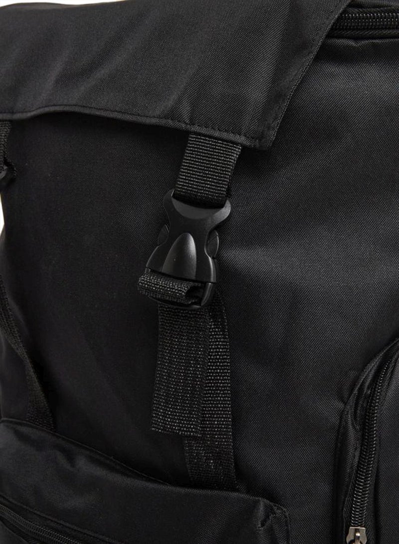 Styli Boys Black Printed Pocket Backpack 45x28x15cm - Image 4