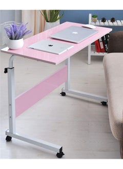 Adjustable Height Beside Computer Desk Cart Stand with Lockable Wheel Storage