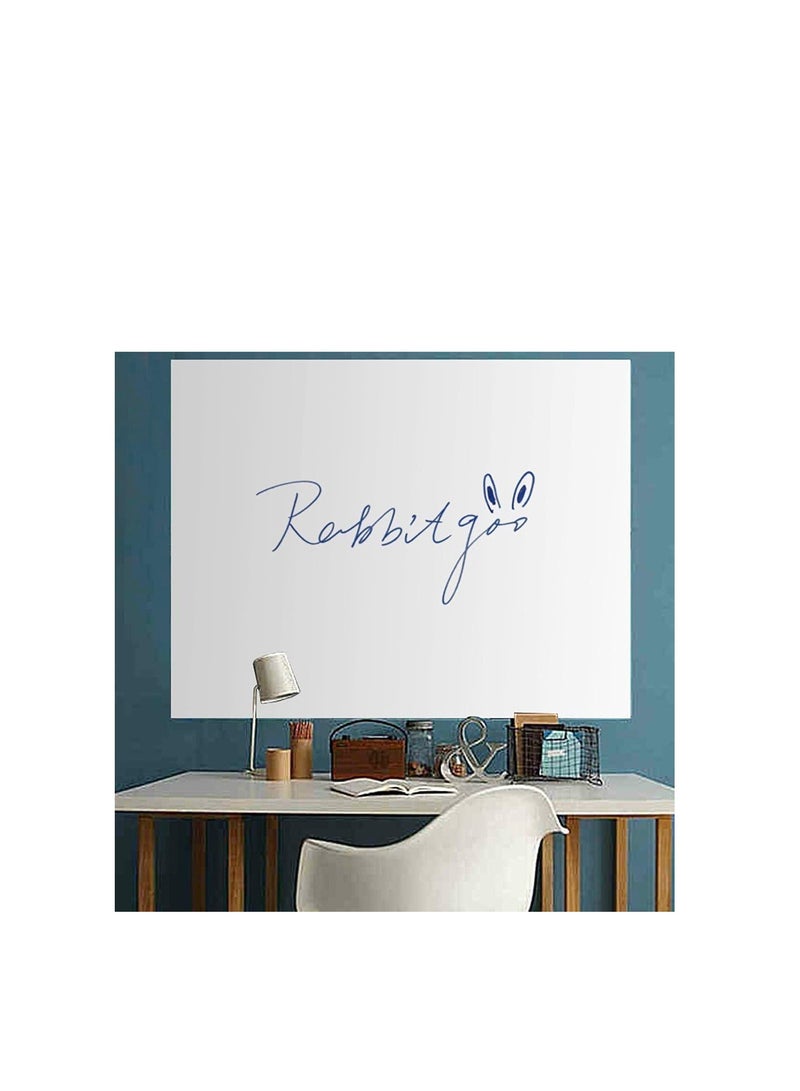 Terabyte White Board Self Adhesive Wall Sticker - Large Thickened Waterproof Removable Dry Erase Self-Adhesive Whiteboard Sticker White - Image 5