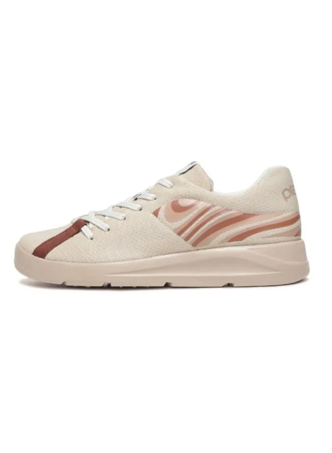 PLAETO Bronze Casual Sneakers for Women - Flat Comfort Footwear