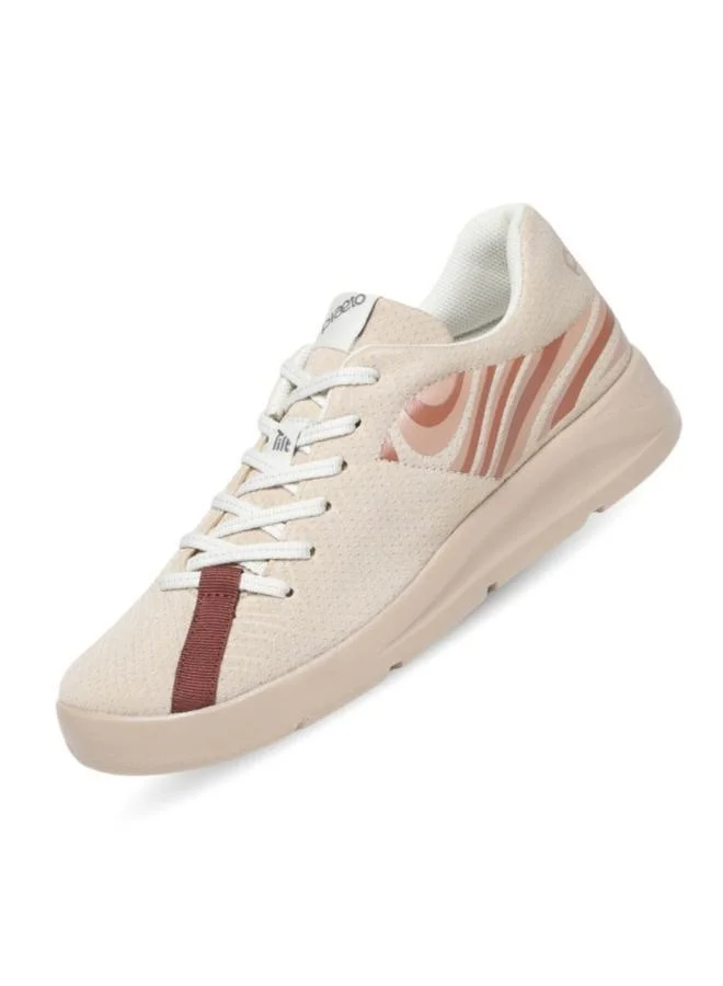 PLAETO Bronze Casual Sneakers for Women - Flat Comfort Footwear