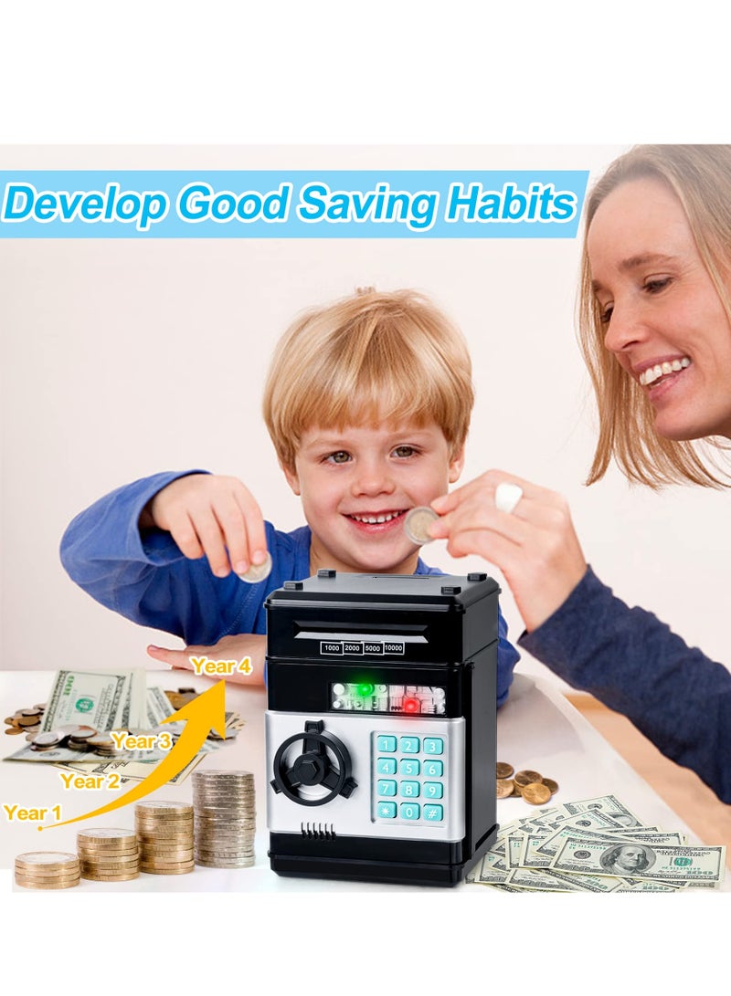 MIXDE Kids Toys for Boys Girls Age 3-5,Electronic  Banks for Kids Money Savings Box Toys Mini ATM Coin Bank for Best Birthday Gifts - Image 2