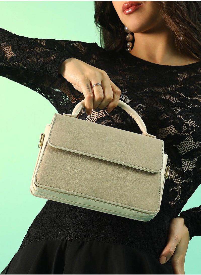 Haute Sauce The Core Suede Sling Bag  - Image 3