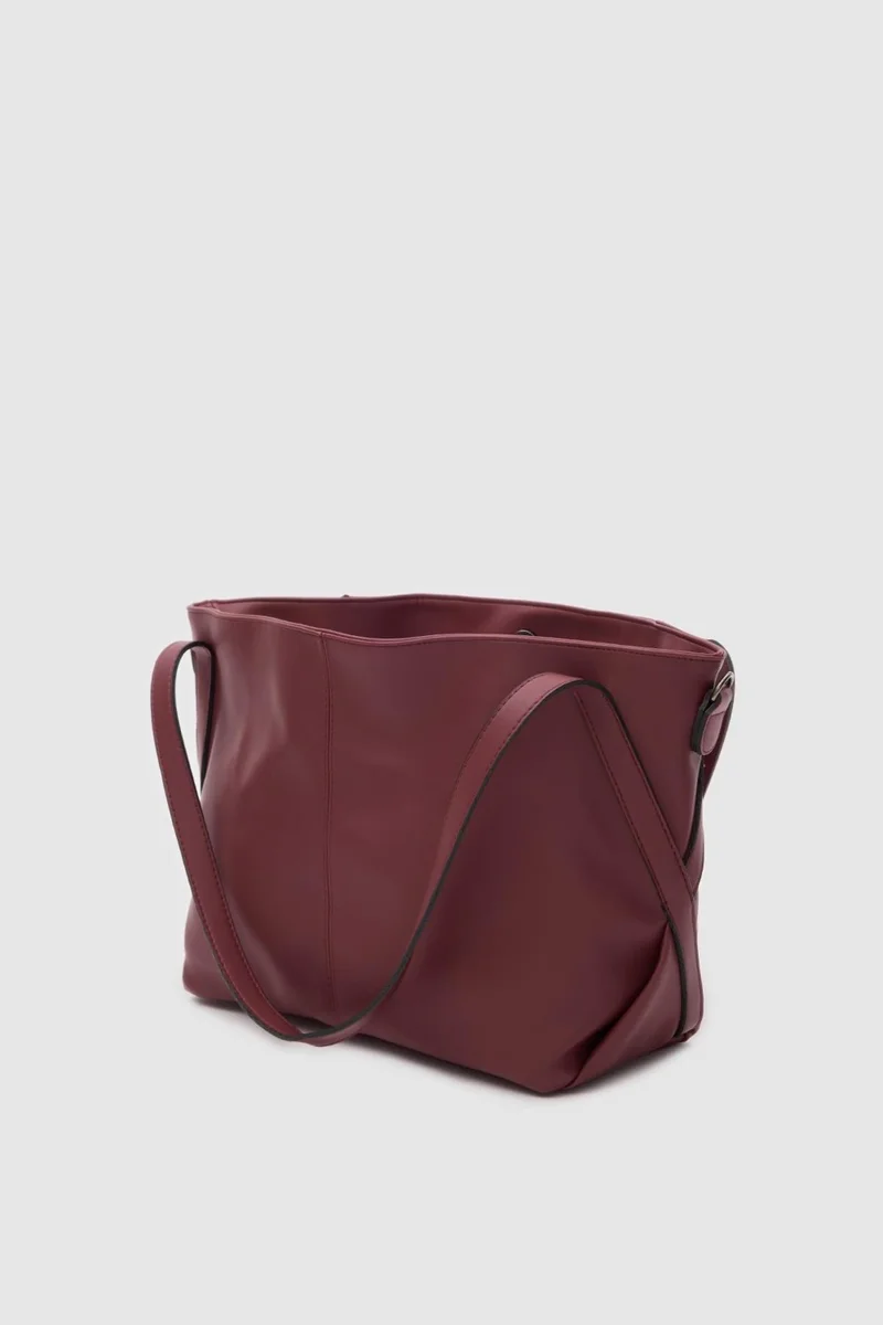 Shule Bags Basic Shoulder Bag Marguet Claret Red