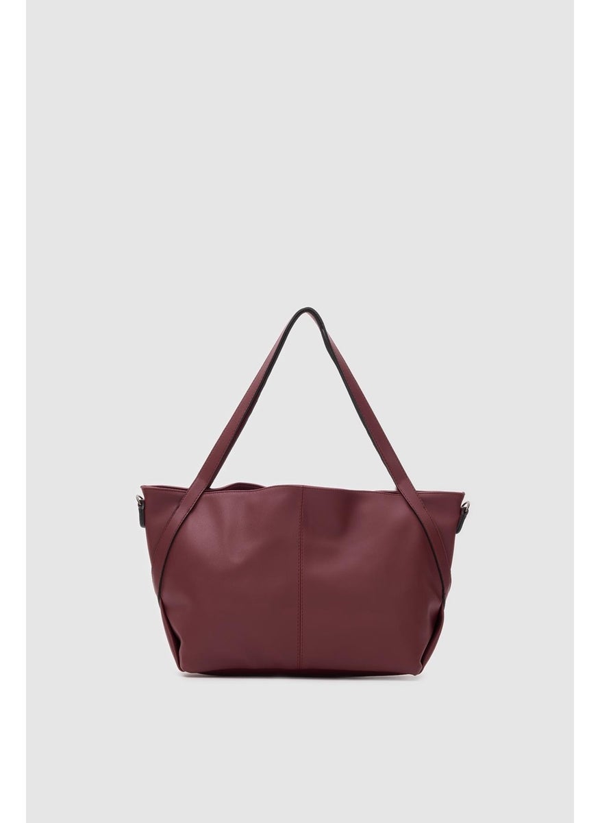 Shule Bags Basic Shoulder Bag Marguet Claret Red  - Image 1