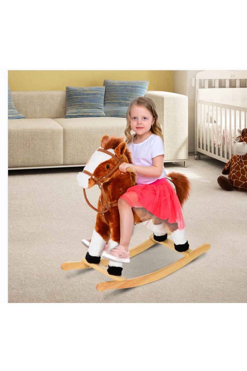 REXA Rocking Horse Plush Toy for Kids - Image 2