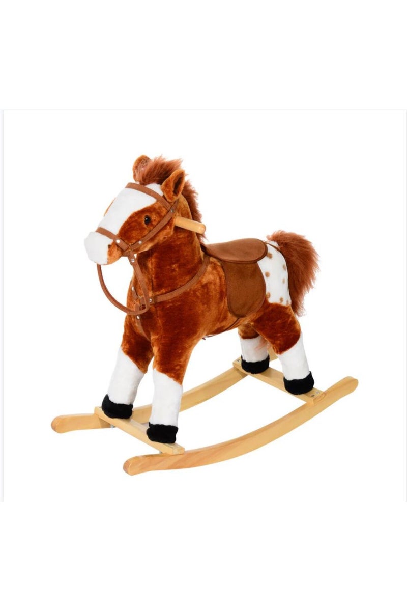REXA Rocking Horse Plush Toy for Kids - Image 1