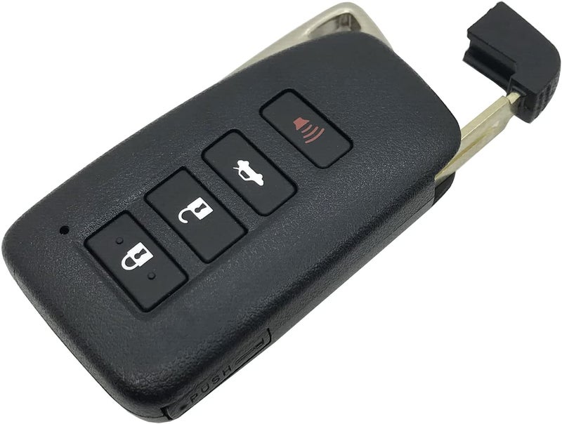 vurbemes غطاء مفتاح بديل للدخول بدون مفتاح مناسب لـ Lexus UX NX RX GX LX is ES GS LS RC350 F Sport NX300h ES350 GS350 2016-2013 GS300h GS450h غلاف مفتاح التحكم عن بعد الذكي - Image 5