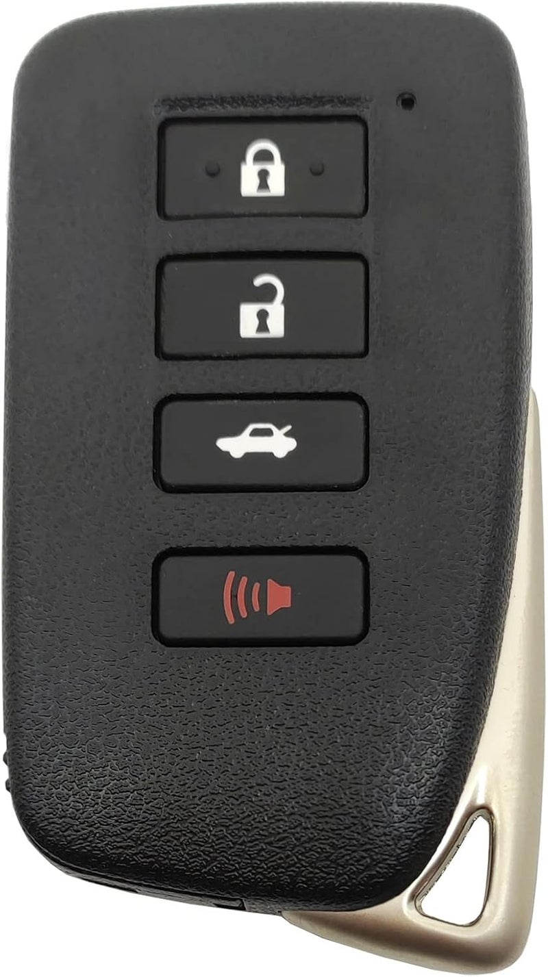 vurbemes غطاء مفتاح بديل للدخول بدون مفتاح مناسب لـ Lexus UX NX RX GX LX is ES GS LS RC350 F Sport NX300h ES350 GS350 2016-2013 GS300h GS450h غلاف مفتاح التحكم عن بعد الذكي - Image 1