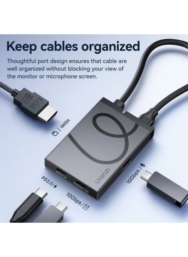 Ulanzi H1 4-in-1 USB-C Media Hub - Image 5