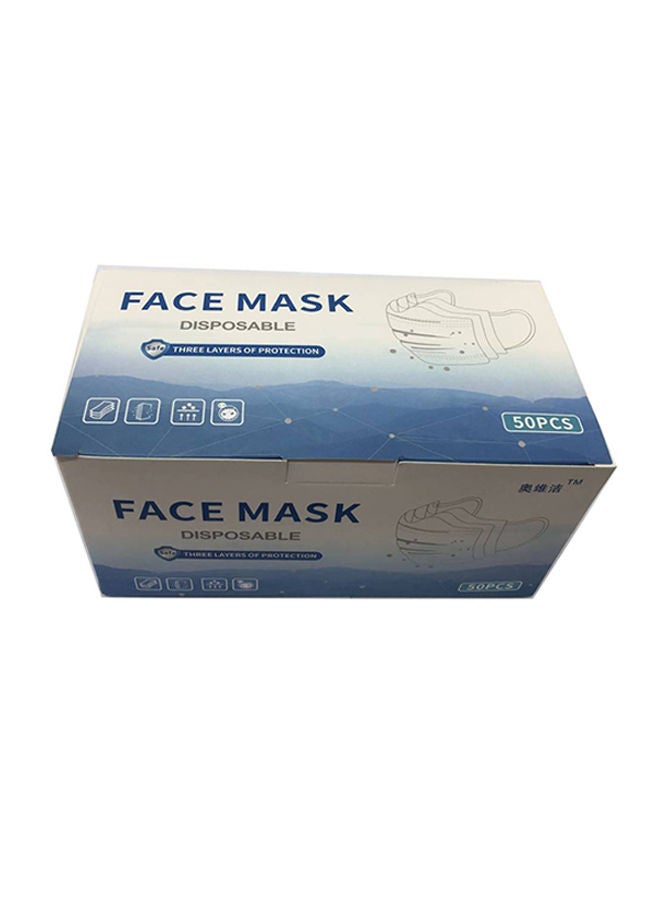 NIBEMINENT 50-Piece Disposable Face Mask - Image 3