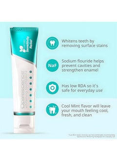 Opalescence Whitening Toothpaste for Sensitive Teeth (12 Pack) - Oral Care, Mint Flavor, Gluten Free - 5167-12  - Image 2